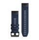 QuickFit® 26 Watch Bands- Captain Blue Silicone - 26 mm - 010-12864-22 - Garmin